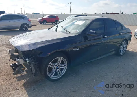 2014 BMW 535I z USA, uszkodzony, nr VIN WBA5B1C50EDZ37067